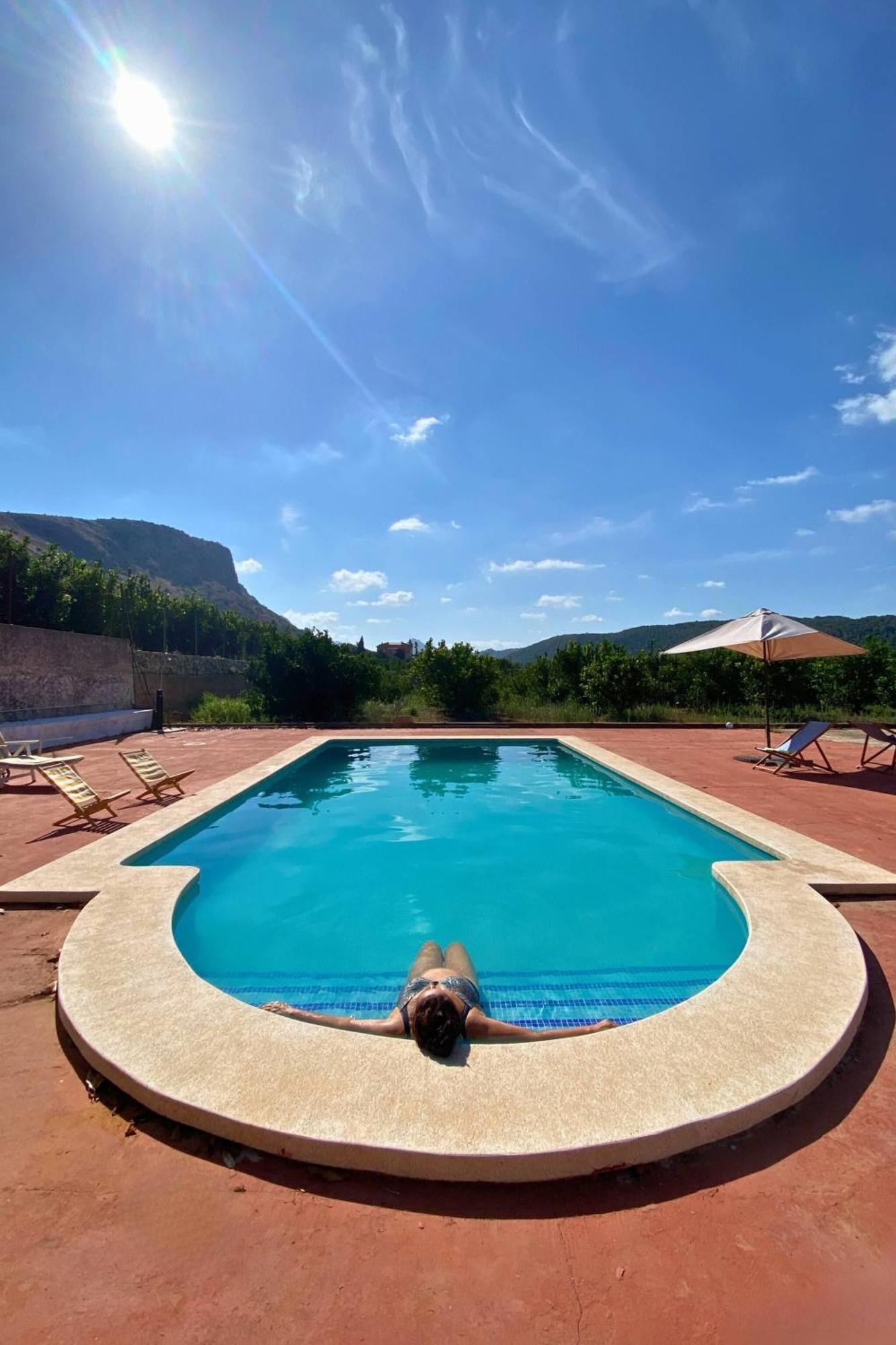 Casa Magnolia, A Rural Paradise House With Pool Alzira Exteriér fotografie